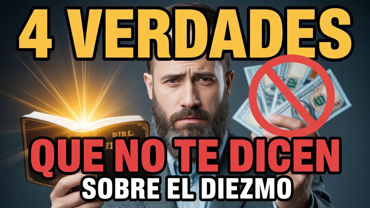 El DIEZMO: 4 VERDADES que las IGLESIAS NO te CUENTAN | Estudio Bíblico