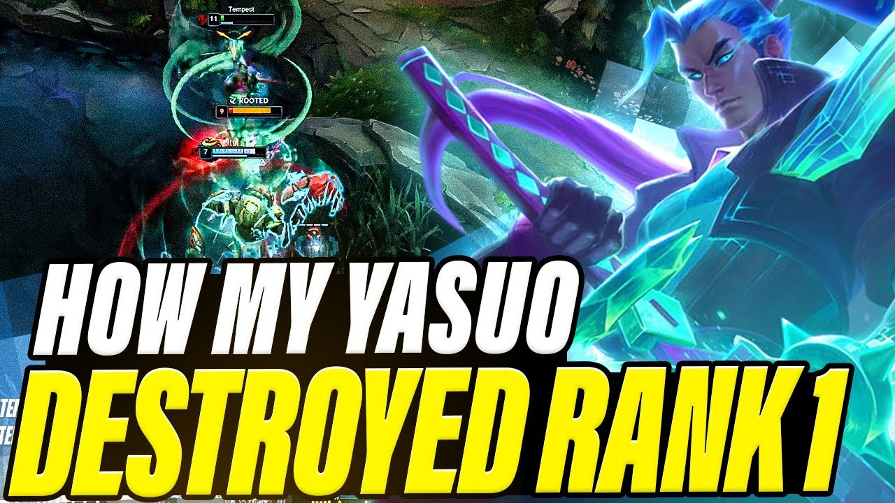 How I DESTROYED Rank 1 player with Yasuo Mid!