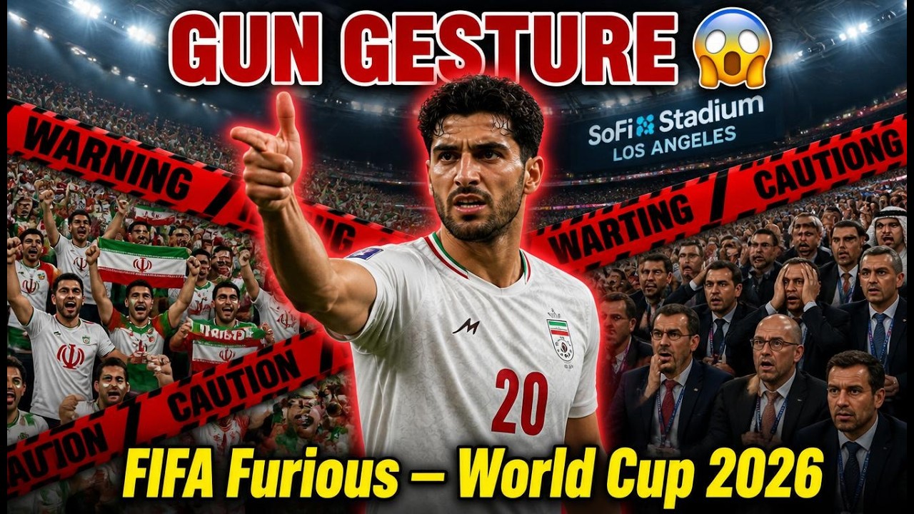 He Pointed a GUN BIG Problem Iran Player Did THIS After Scoring & FIFA Is FURIOUS 😱 | World Cup 2026