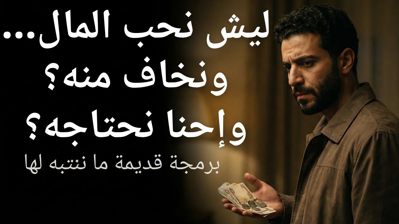 ليش نحب المال… ونخاف منه بنفس الوقت رغم إننا نريده؟-الحقيقة العميقة عن علاقتنا بالمال