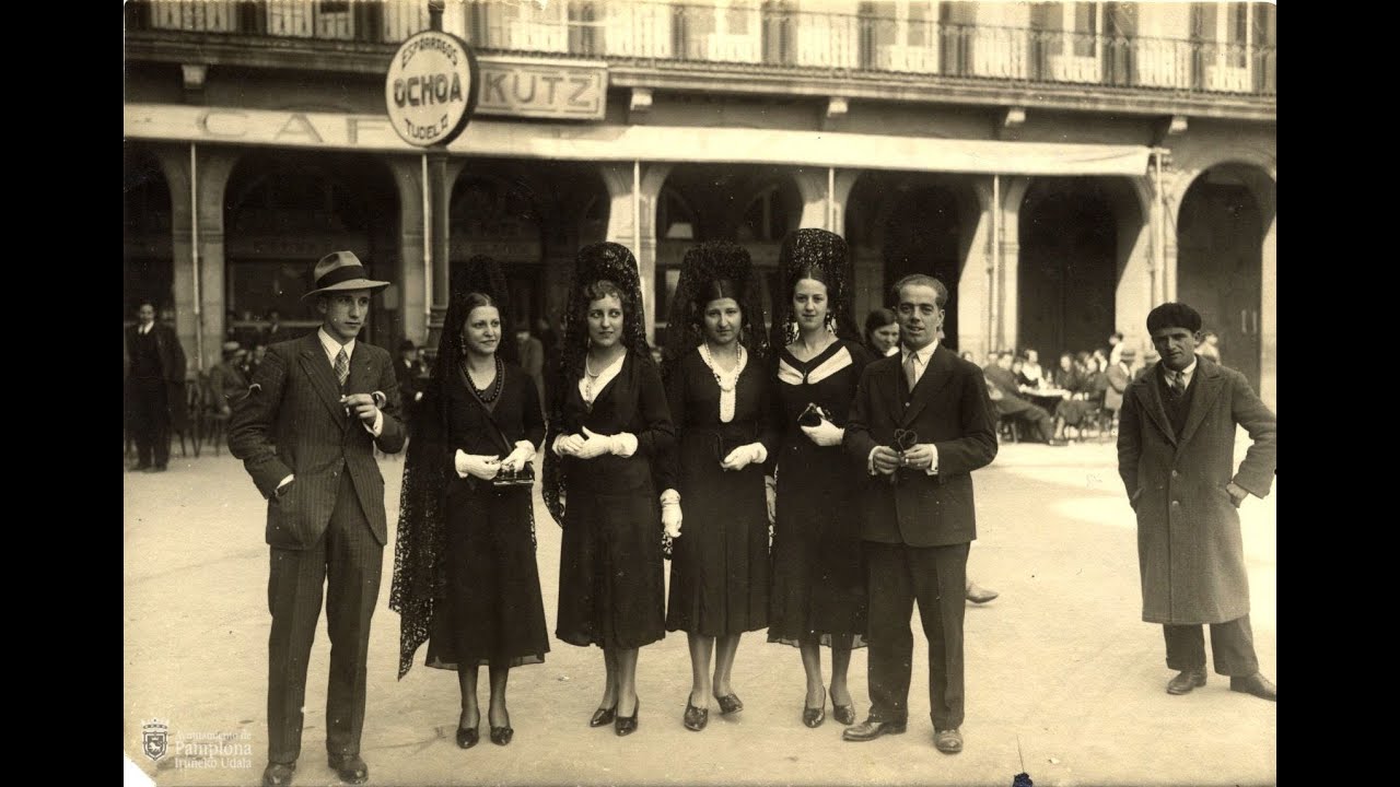 Pamplona  Semana Santa  Año 1950