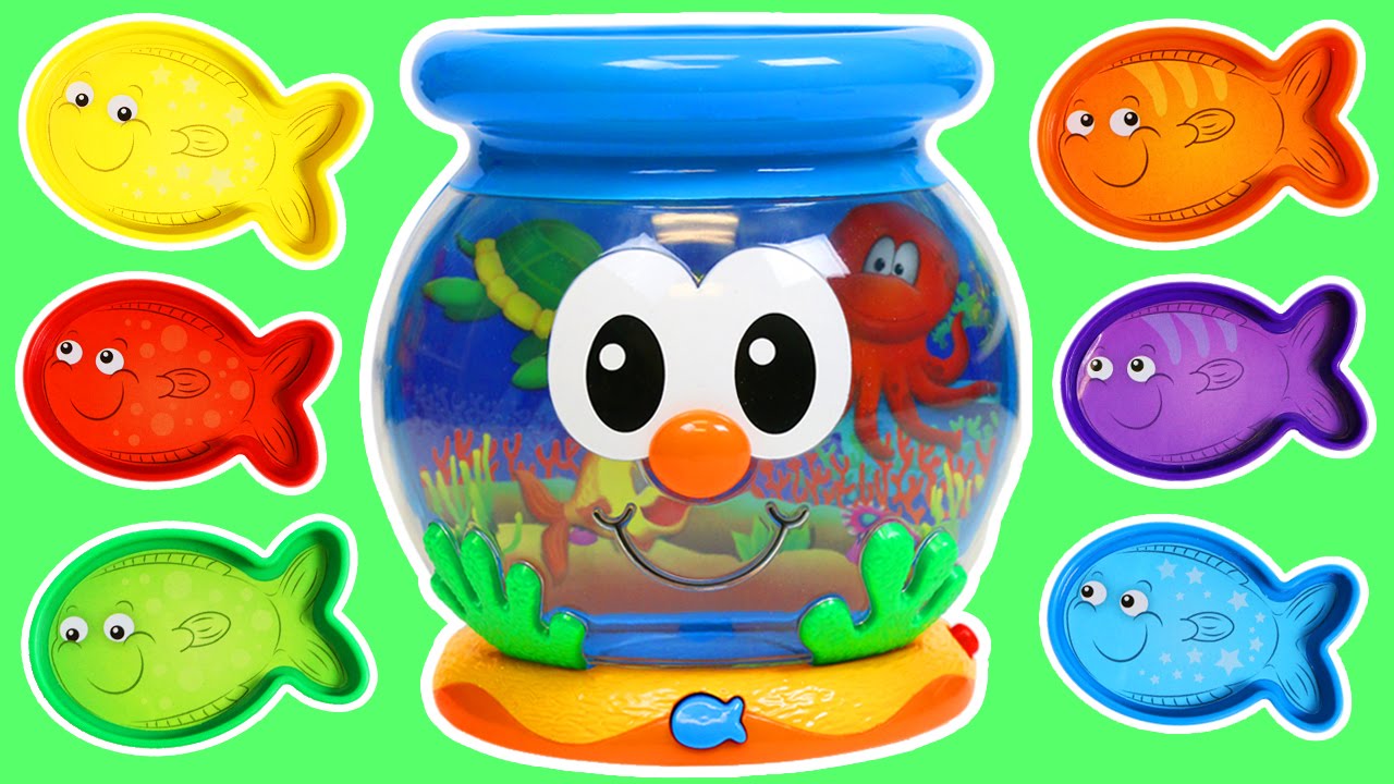 Color Fun Fish Bowl Playset | Learn Colors Kids Learning Game