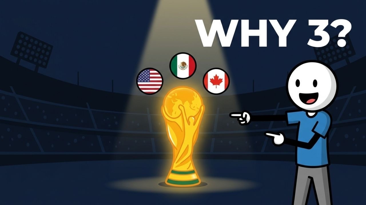 Why FIFA World Cup 2026 Has 3 Host Countries &mdash; The Hidden Reason Nobody Talks About