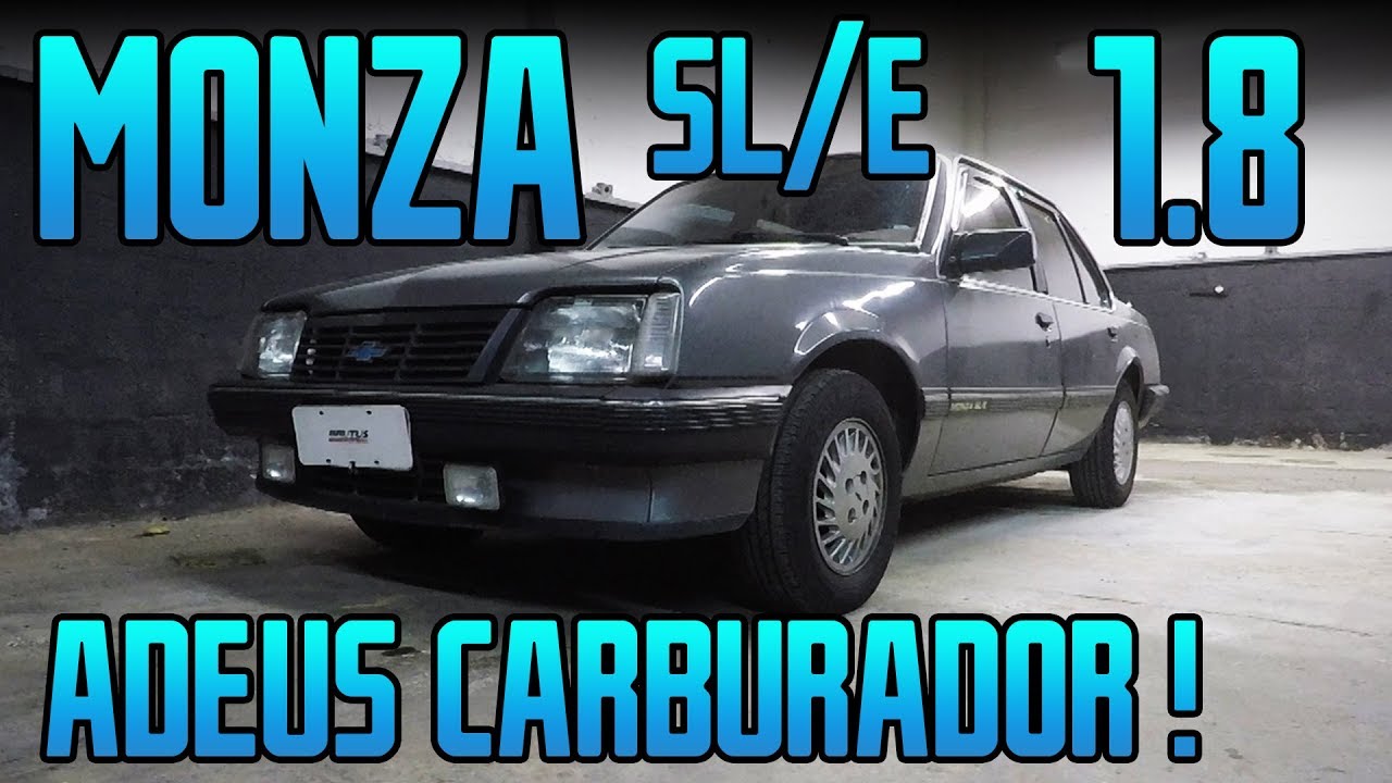 Chevrolet Monza SL/E 1.8 1986, upgrade do carburador para injeção programável Pandoo