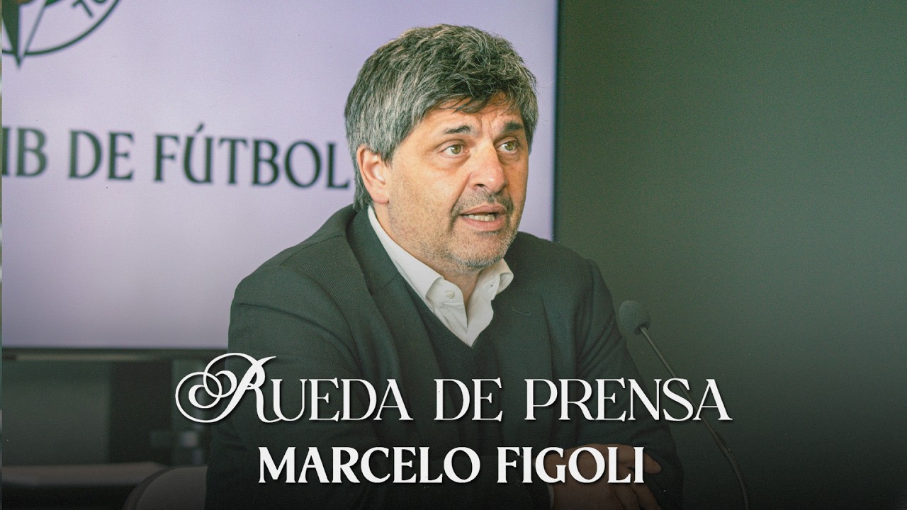Rueda de prensa Marcelo Figoli