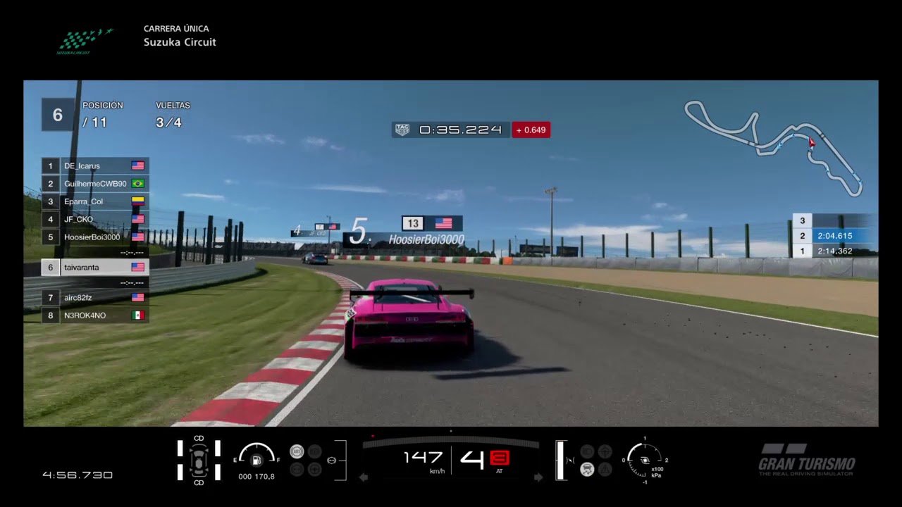 GT Sport - A beautiful battle for 5th place