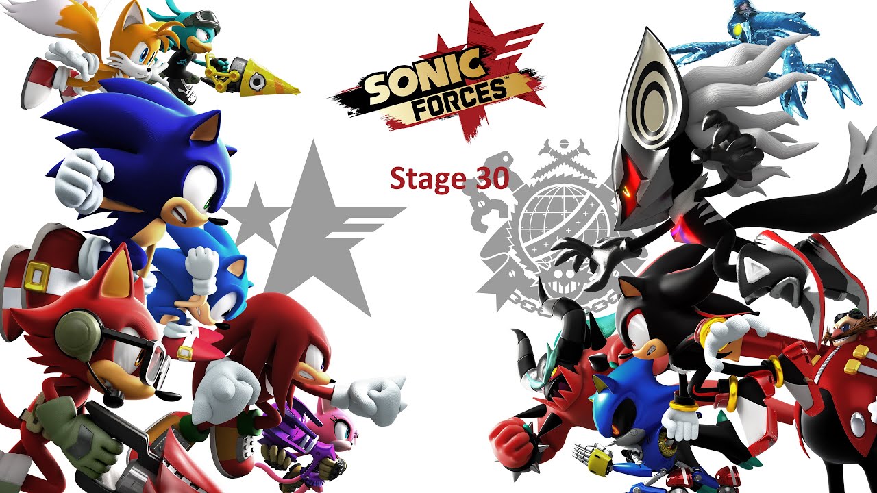 Sonic Forces Stage 30 Eggman Empire Fortress VS Death Egg Robot Gameplay Playstation 4 Pro