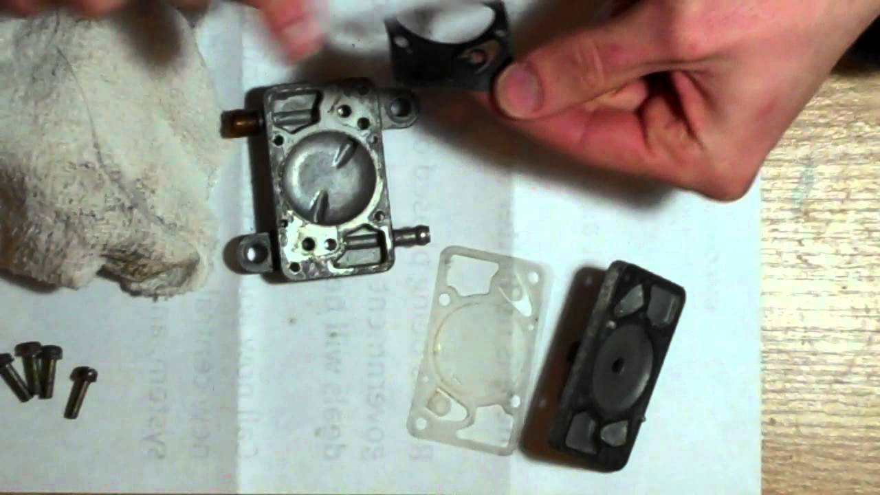 Mikuni Fuel Pump Cleaning - Rectangle