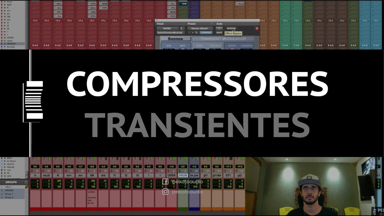 DICAS DE MIX #23 - Compressores - Manipulação de Transientes