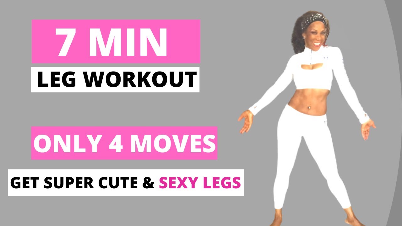 Only 4 Moves To Get Super Cute & Sexy Legs | Legs Workout For Women
