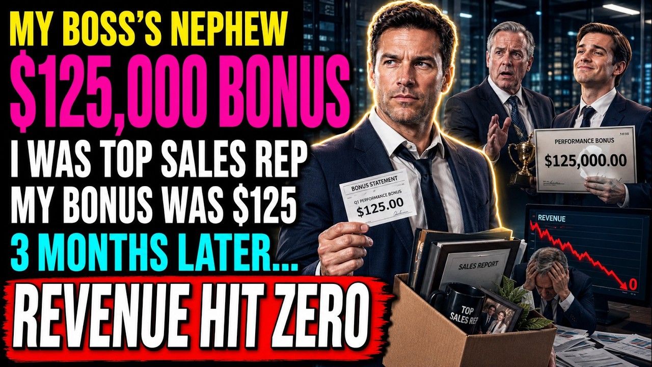 My Boss&rsquo;s Nephew Got a $125,000 Bonus. I Was the Top Sales Rep and Got $125&mdash;Three Months Later,