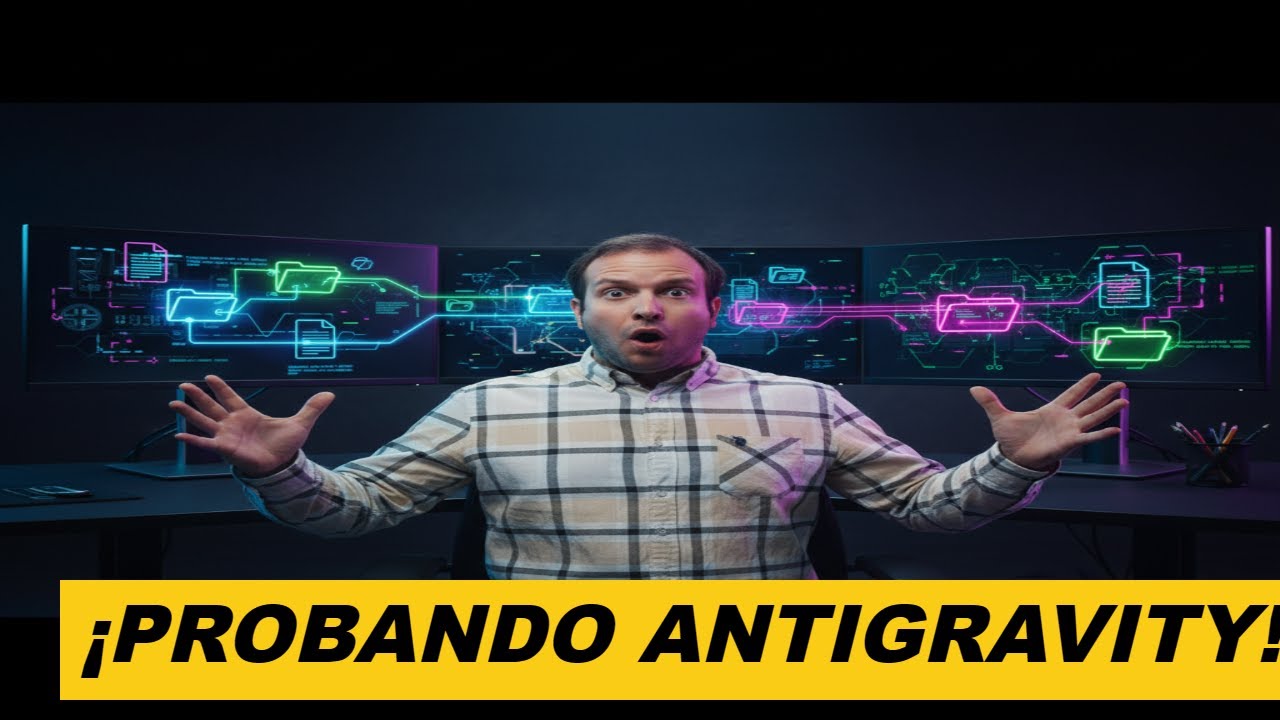 Control Total: Mi PC se organiza sola con Inteligencia Artificial Probando AntiGravity