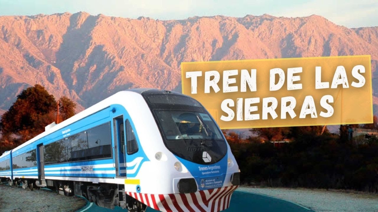 El TREN de las SIERRAS CORDOBESAS  |  a COSQUÍN por $15