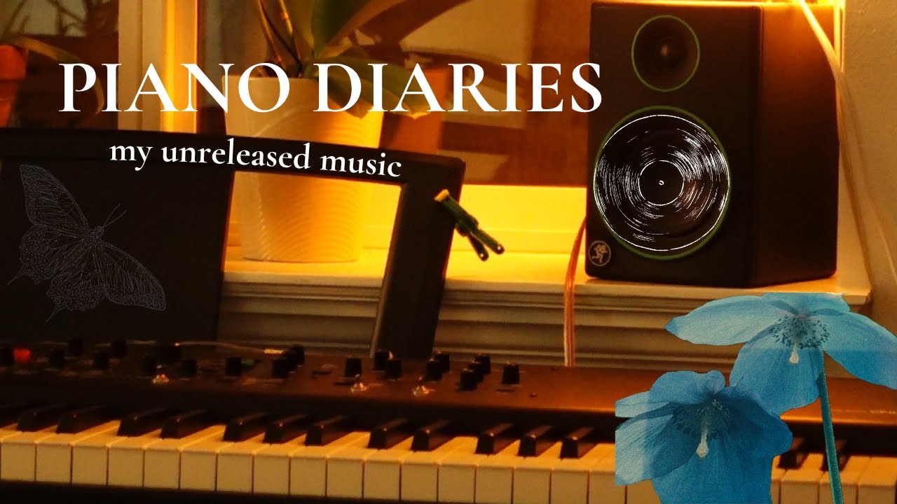 a piano diary: my new song, life lately, piano practice