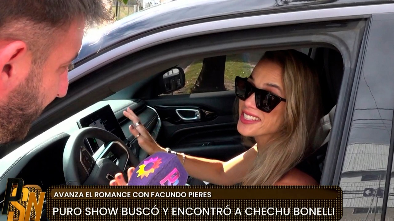 Chechu Bonelli habló con Puro Show: avanza el romance con Facundo Pieres y... ¿Discusión con su ex?