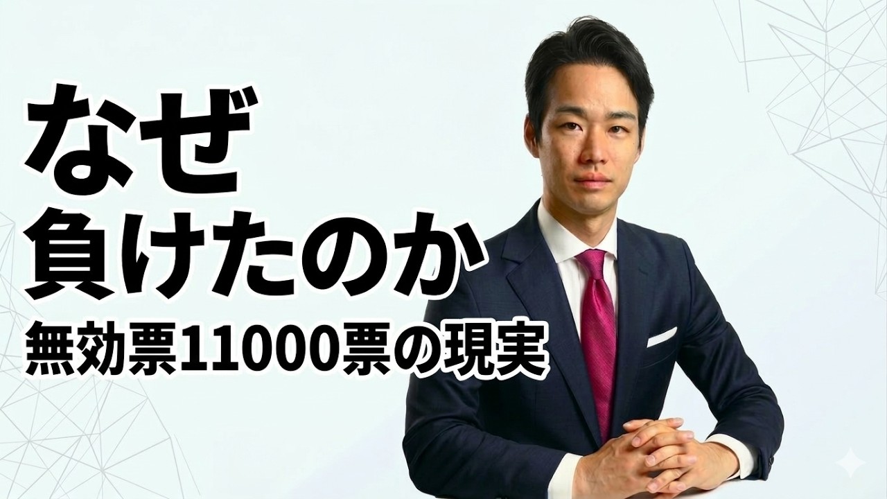 【あと2,040票】神奈川15区の選挙を全部話します