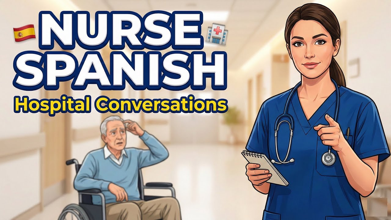 Spanish for Nurses | Real Hospital Conversation Practice.