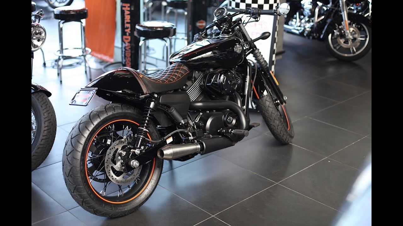 Harley Davidson Street750 Cafe Racer part 3