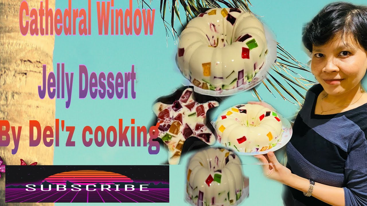 Cathedral Window Jelly Dessert