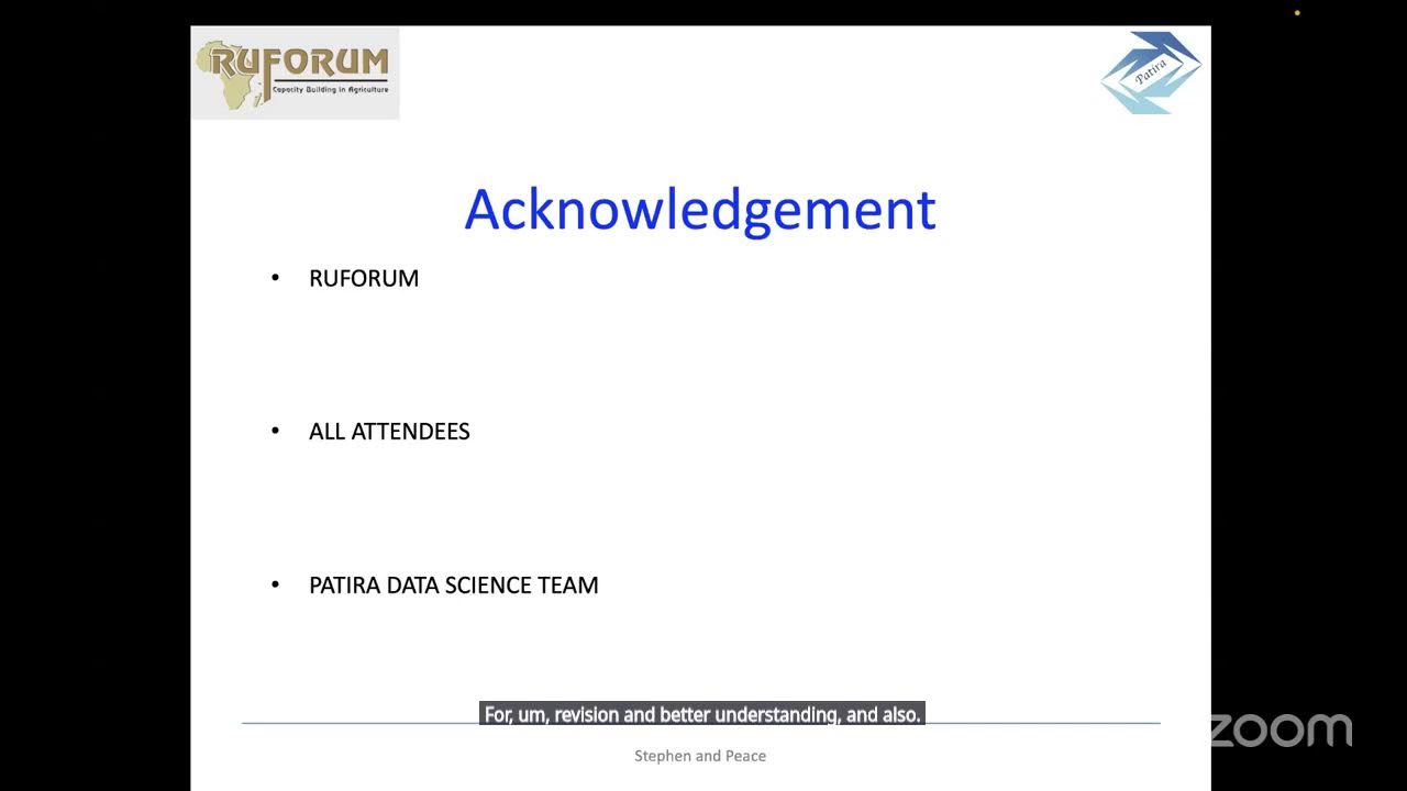 Bioinformatics for Research and Institutional Development