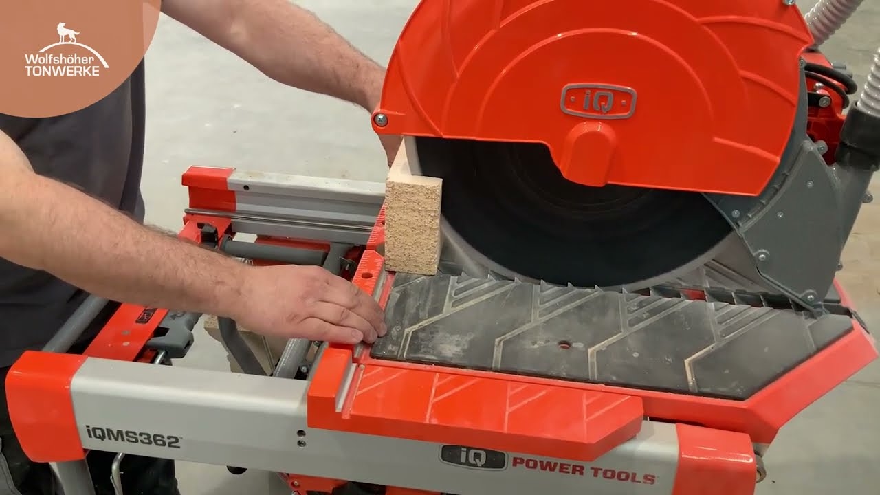 Trockenschnitt unserer Schamotte