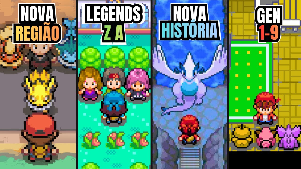 TOP 40 - Hack ROMs de Pokémon que MARCARAM O ANO DE 2025! | Retrospectiva Completa