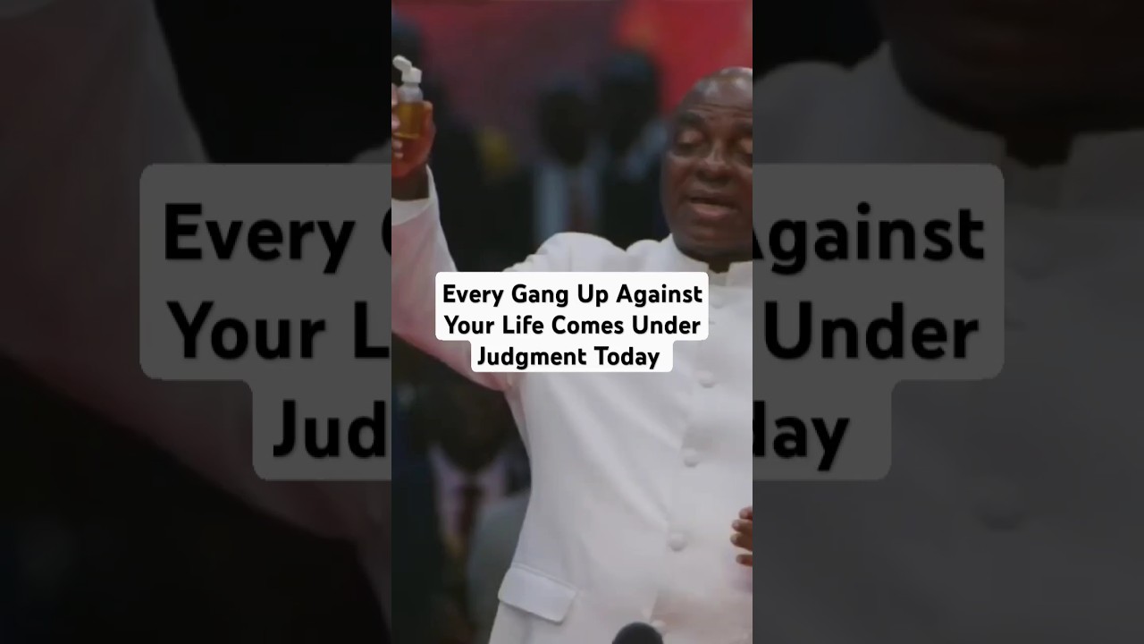 Every gang up against your life comes under vengeance today - Bishop David Oyedepo #declarations
