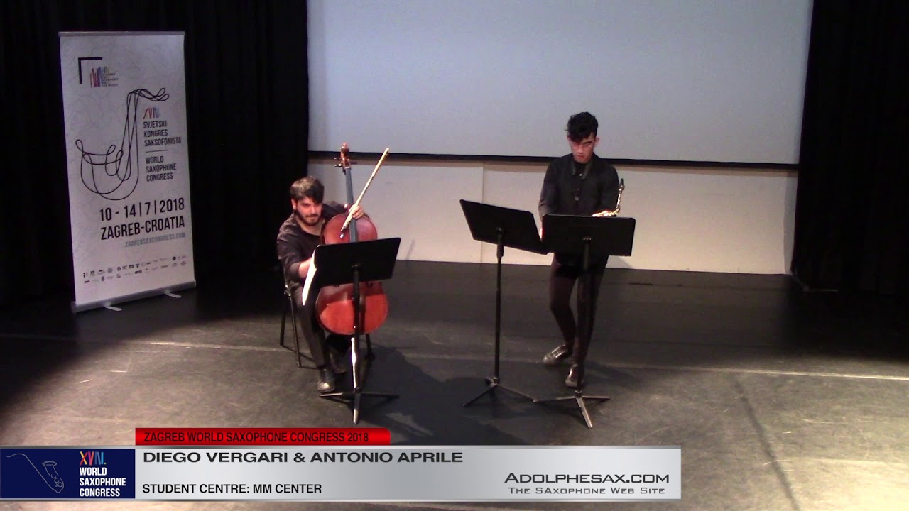 Quando i due fiumi s&acute;incontrano by Guido Donati    Diego Vergari & Antonio Aprile   XVIII World Sax