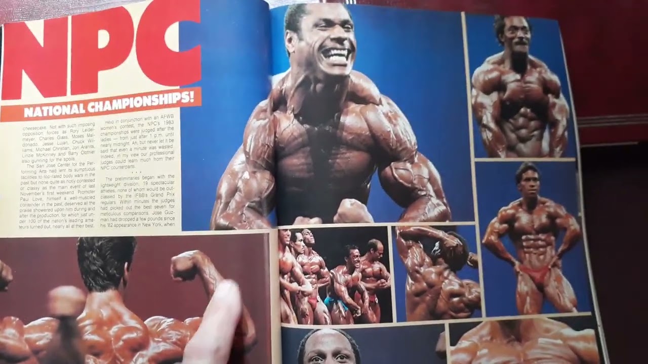 March 1984 Muscle & Fitness Magazine. 1983 Mr. Olympia.