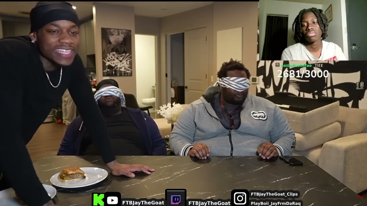 Tylil Invites Two Big Folks For A Eat Off Competition