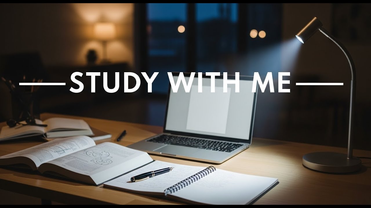1-Hour Study With Me | Focus Piano Music | Deep Work