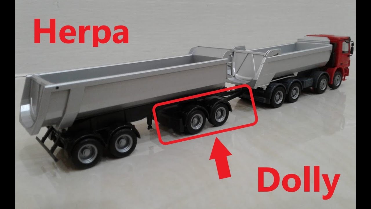 EP27 แนะนำสายพ่วง...สิ่งเล็กๆที่เรียกว่าdolly 1/87(Herpa)