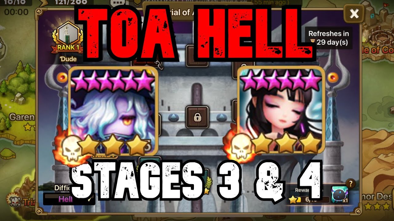 TOA HELL STAGES 3 & 4 - KIKI & DONGBAEK - JUNE 2020