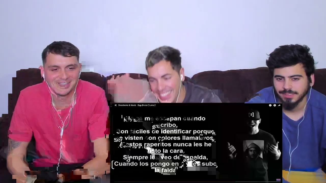 REACCION a Residente & Nach - Rap Bruto [ Letra ]