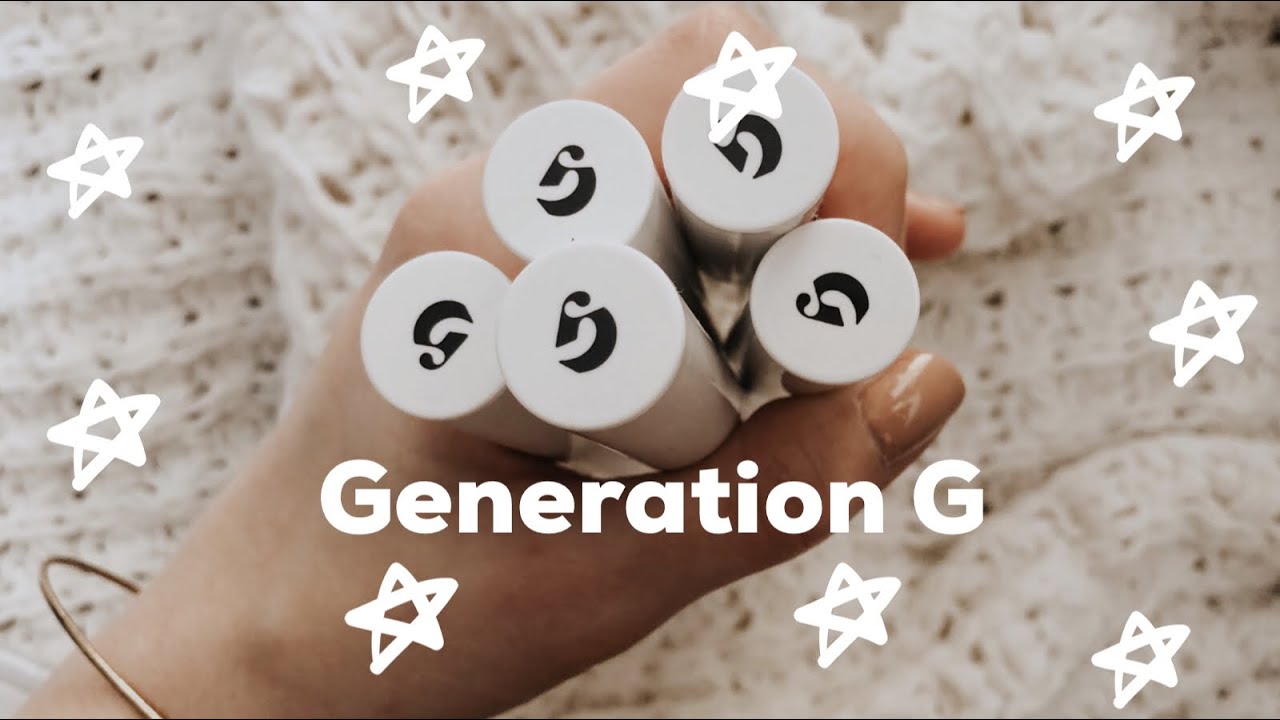 Glossier Generation G Lip Swatches!