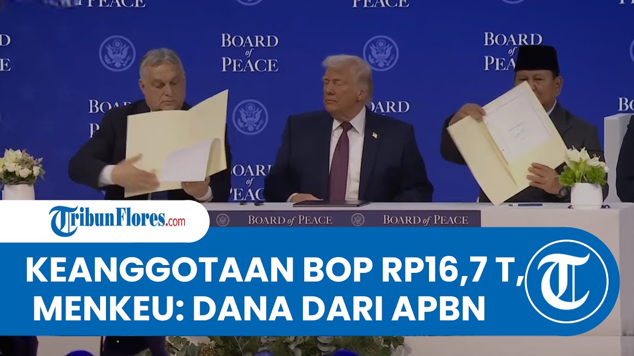 Indonesia Bergabung ke Board of Peace, Menkeu Purbaya: Sebagian Besar Dana Berasal dari APBN