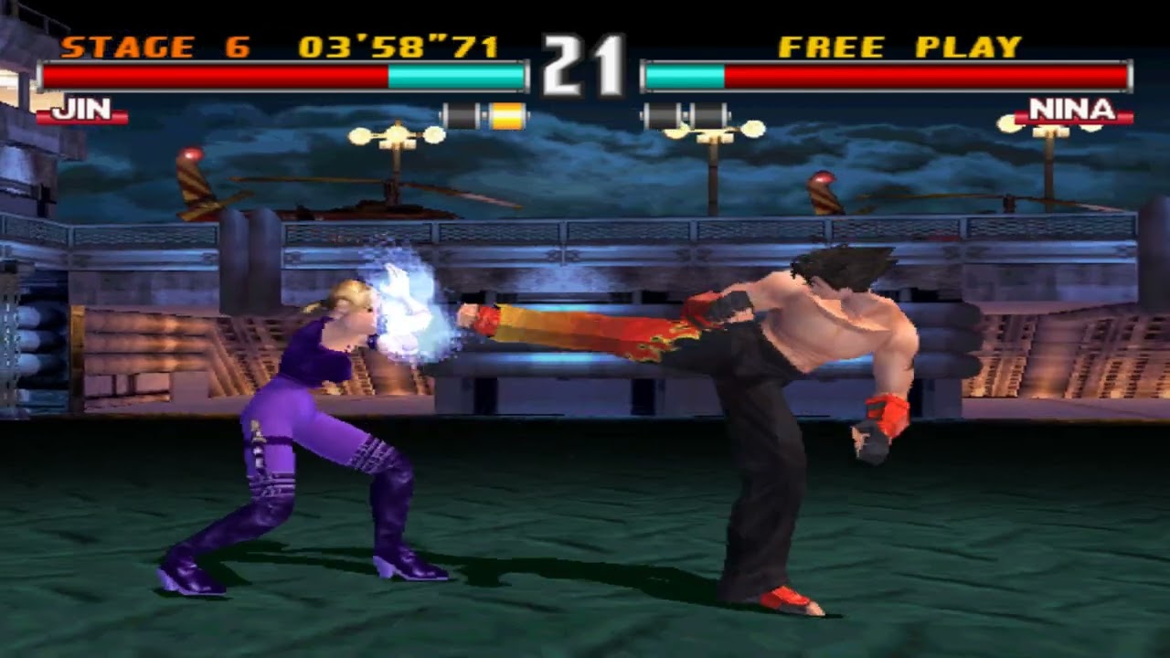 Tekken 3 on Arcade History (Tekken 5) (PCSX2, Namco, 2005, Jin)