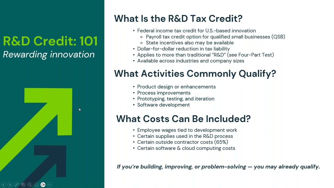 R&D Tax Credits for Manufacturers - Driving Growth Through Innovation