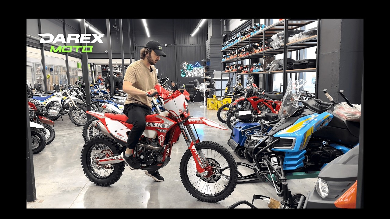 МОТОЦИКЛ ДЛЯ ХАРДА / Hasky F6 Pro Racing