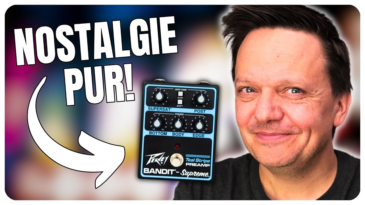 Mein erster Amp von vor 33 Jahren als Pedal | Peavey Bandit Preamp