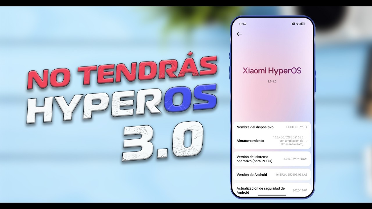 Última lista de Xiaomi que actualizará a HyperOS