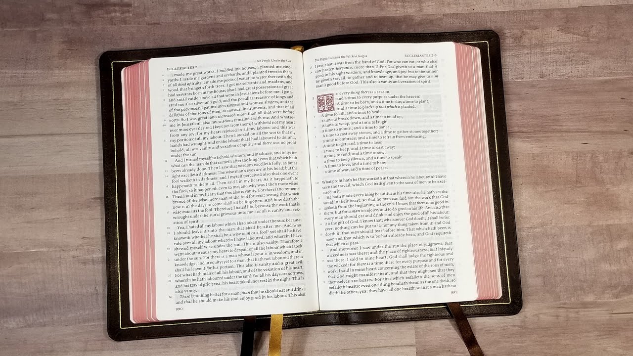KJV Schuyler Treveris Bible Review