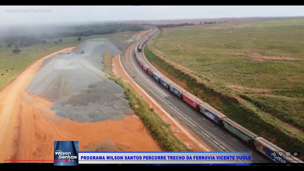 Obras da Ferrovia Vicente Vuolo
