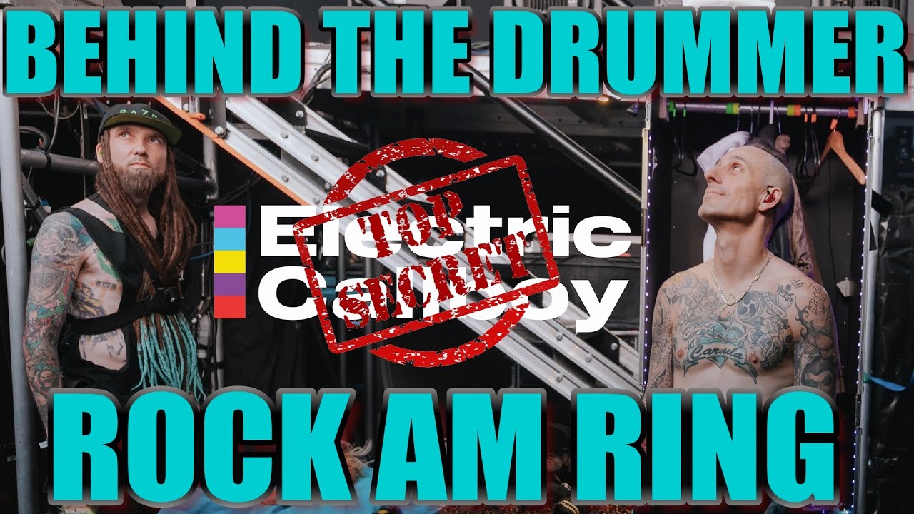 Behind the Drummer | Drumtech POV | Rock am Ring | Electric Callboy Europe Festivals 2025