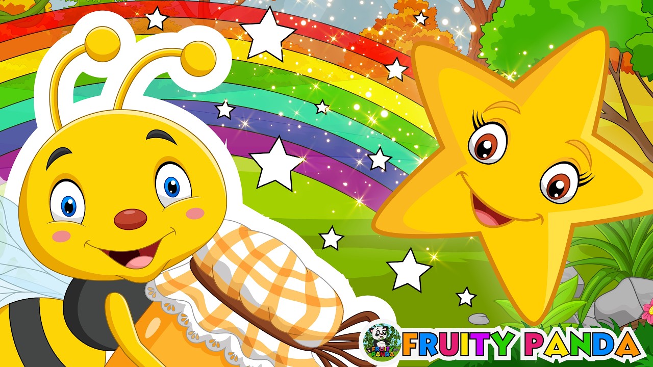 Honey Bees + Twinkle Twinkle Little Star - Nursery Rhymes & Kids Songs | Baby Songs
