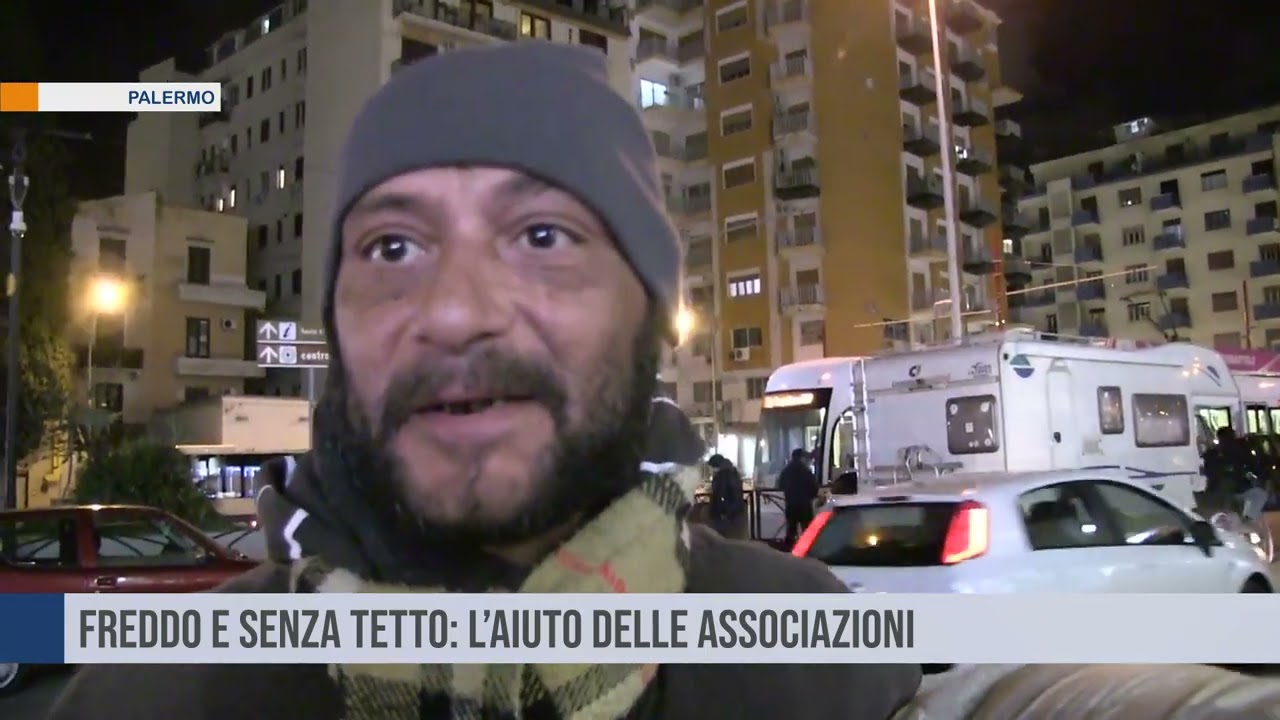 Palermo. Freddo e senza tetto: l’aiuto delle associazioni