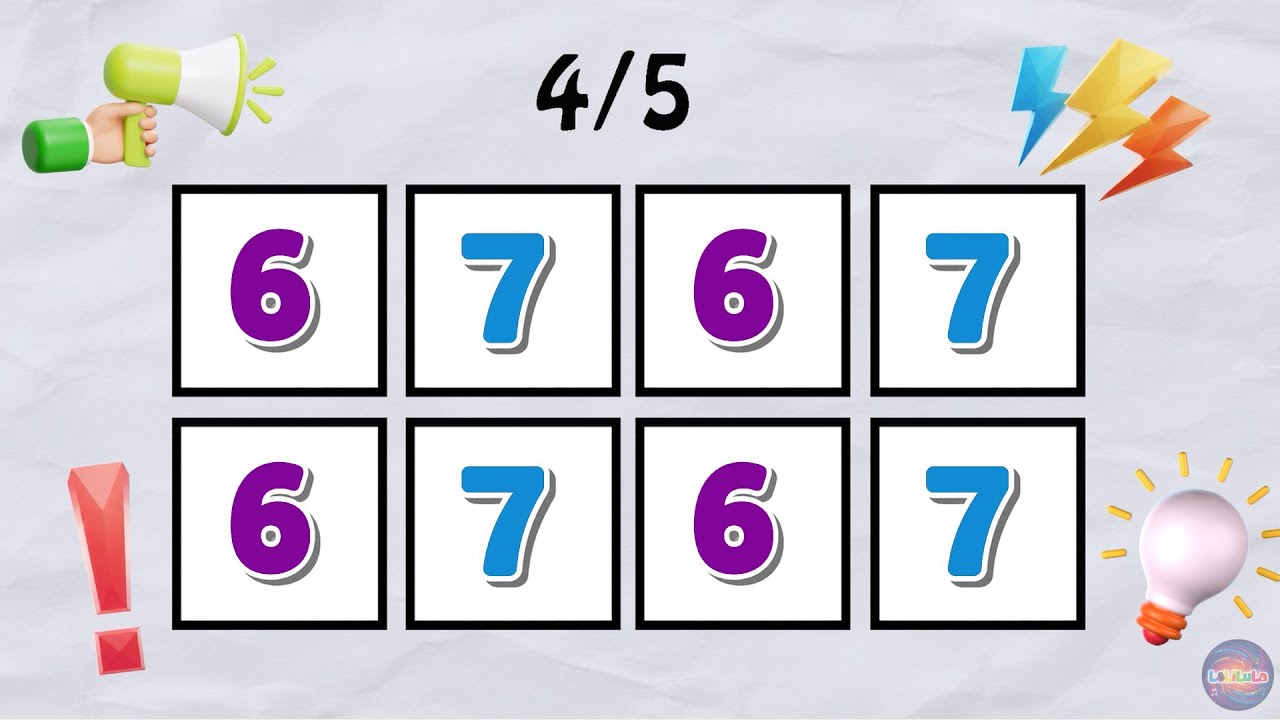 Say The Number & Word On Beat Challenge | Levels 1–5 | Easy, Medium, Hard, Impossible