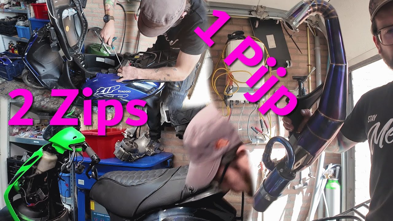 2 172cc Zips 1 Pijp.....