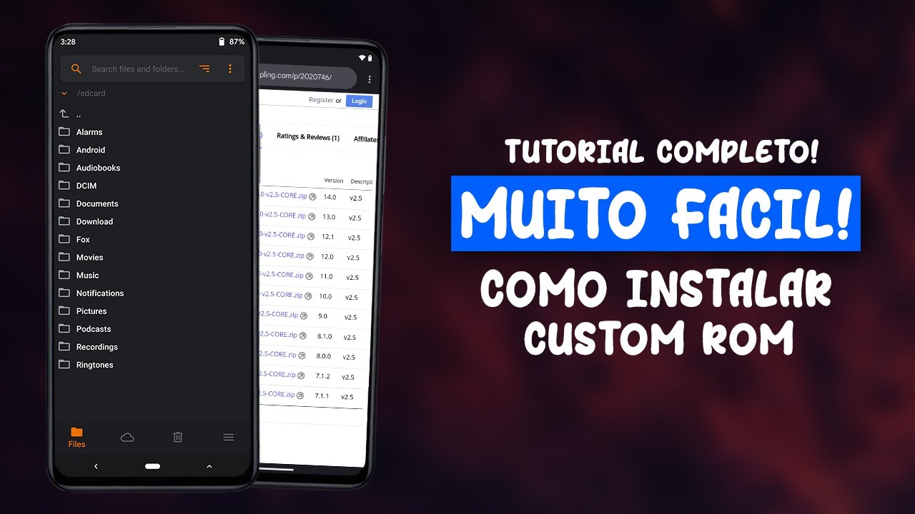 📱SIMPLES E FACIL! COMO INSTALAR CUSTOM ROM DE FORMA CORRETA!