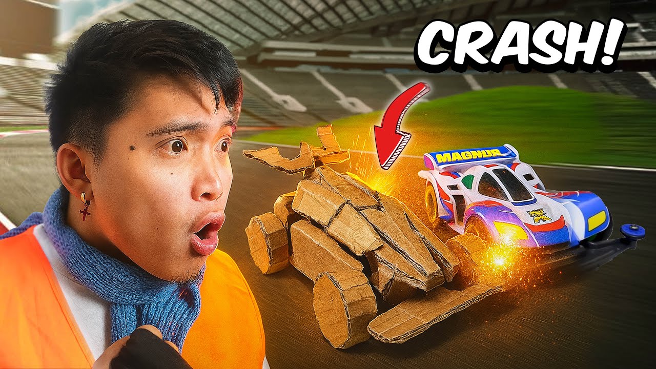 I BUILT A $0 CARDBOARD TAMIYA VS A REAL ONE!